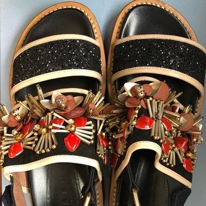 Marni beaded sandals